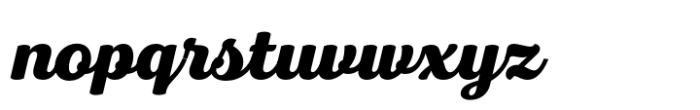 Bluestar Bold Italic Font LOWERCASE