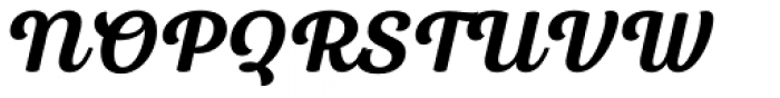Bluestar Medium Italic Font UPPERCASE