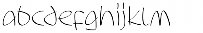 Blumenkind Alternate Calligraphic Font LOWERCASE