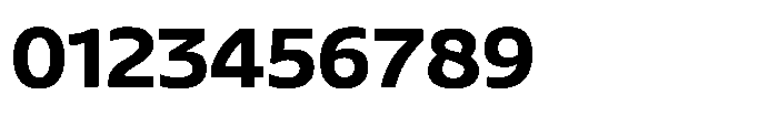 Blumir Bold Font OTHER CHARS