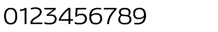 Blumir Extra Light Font OTHER CHARS