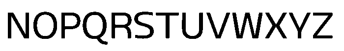 Blumir Light Font UPPERCASE