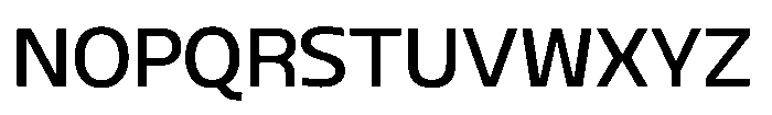 Blumir Regular Font UPPERCASE