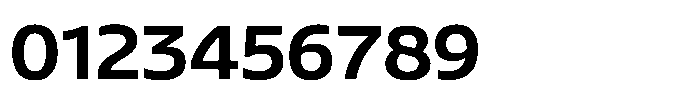 Blumir Semi Bold Font OTHER CHARS