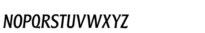 Blunch Slanted Font LOWERCASE