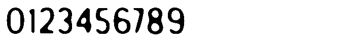 Blurk Blur A Font OTHER CHARS