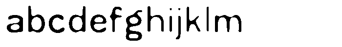 Blurk Blur A FONT