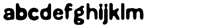 Blurk Blur B FONT