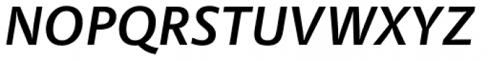 Bluset B Medium Italic Font UPPERCASE