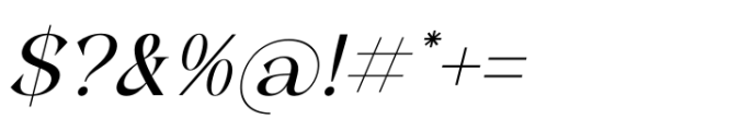 Blush Honey Italic Font OTHER CHARS