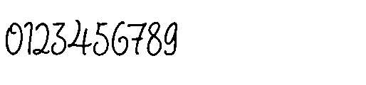 Blushing Hearts Script Regular Font OTHER CHARS