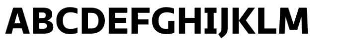 Bluteau Arabic Sans Extra Bold Font
