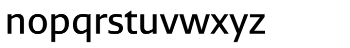 Bluteau Arabic Sans Regular Font LOWERCASE