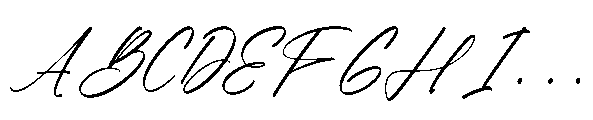 Blynkas Scripte Regular Font UPPERCASE