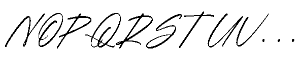 Blynkas Scripte Regular Font UPPERCASE