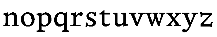 BL Office Times SM Font LOWERCASE