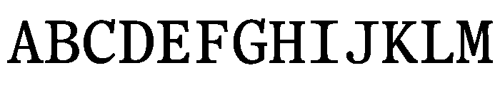 BL Office Times TRIAL 137f9b68 Font UPPERCASE
