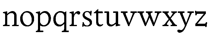 BL Office Times TRIAL 4493f81a Font LOWERCASE