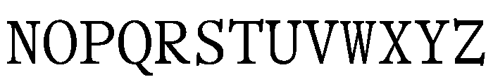 BL Office Times TRIAL A9b305d0 Font UPPERCASE