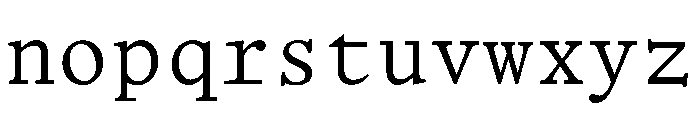 BL Office Times TRIAL A9b305d0 Font LOWERCASE
