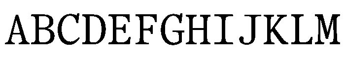 BL Office Times TRIAL D97c1496 Font UPPERCASE