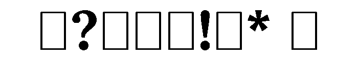 BL Office Times TRIAL Font OTHER CHARS