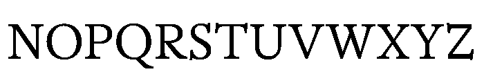 BL Office Times Font UPPERCASE
