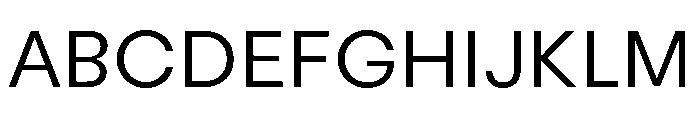 BLCereal Book Font UPPERCASE