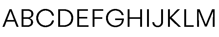 BLCereal Light Font UPPERCASE