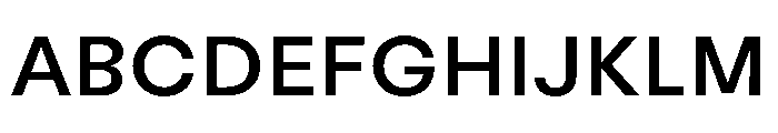 BLCereal Medium Font UPPERCASE