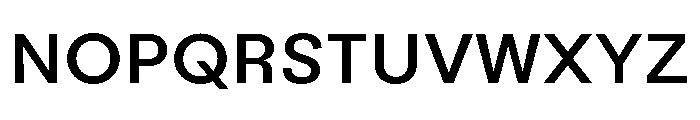 BLCereal Medium Font UPPERCASE