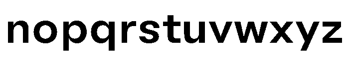 BLCereal SemiBold Font LOWERCASE