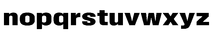 BLHelium Bold Instance Font LOWERCASE