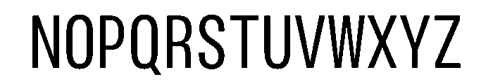 BLHelium BookCondenced Instance Font UPPERCASE