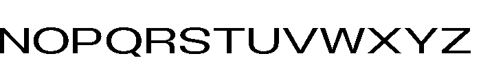 BLHelium BookWide Font UPPERCASE