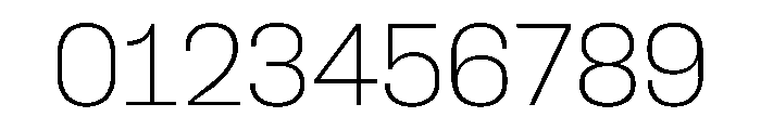 BLHelium ExtraLight Font OTHER CHARS