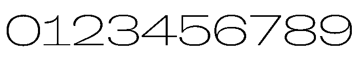 BLHelium ExtraLightWide Instance Font OTHER CHARS
