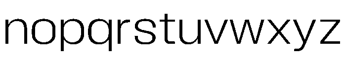 BLHelium Light Instance Font LOWERCASE