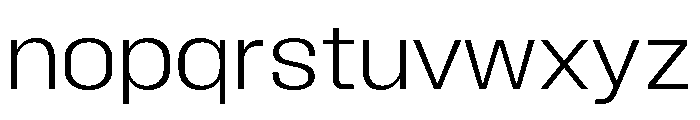 BLHelium Light Font LOWERCASE