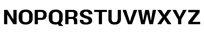 BLHelium Medium Font UPPERCASE