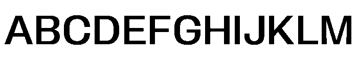 BLHelium Regular Instance Font UPPERCASE