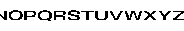 BLHelium RegularWide Instance Font UPPERCASE