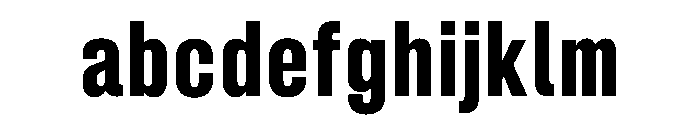 BLHelium SemiboldCondenced Instance FONT