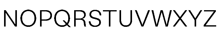 BLMelodyBETA Light Font UPPERCASE