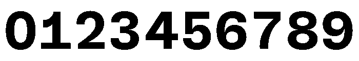 BLMelodyMono Bold Font OTHER CHARS