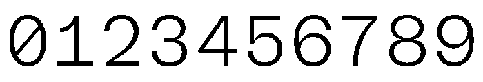 BLMelodyMono Light 741b8c0b Font OTHER CHARS