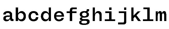 BLMelodyMono Medium FONT