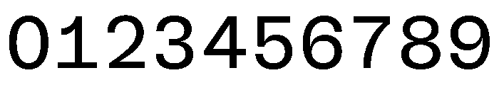 BLMelodyMono Regular Font OTHER CHARS