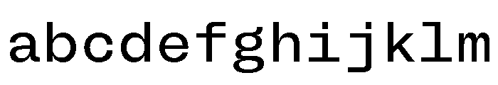 BLMelodyMono Regular FONT