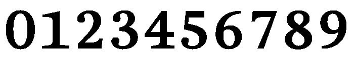 BLOfficeTimesTRIAL BoldMono Instance Font OTHER CHARS